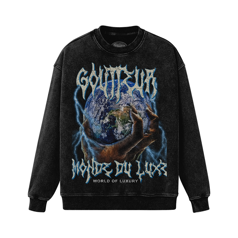 THE WORLD IS YOURS CREWNECK