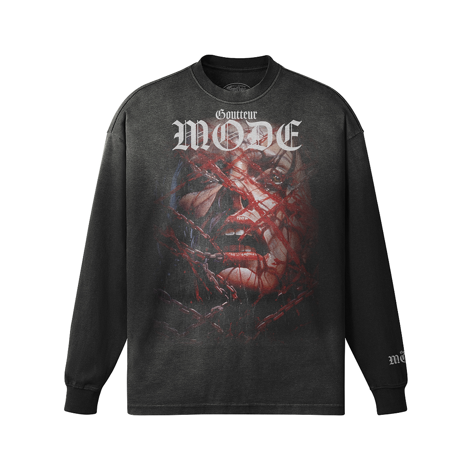 MARIA G.M CREWNECK - ASH